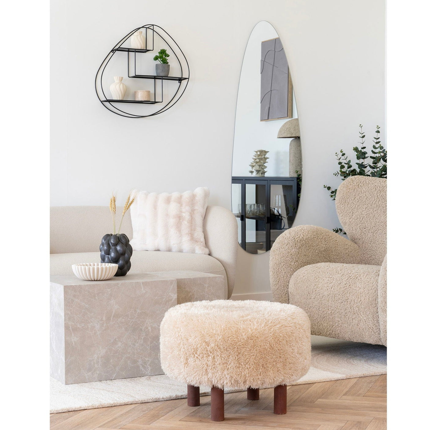 Inverness Pouf House Nordic Pall