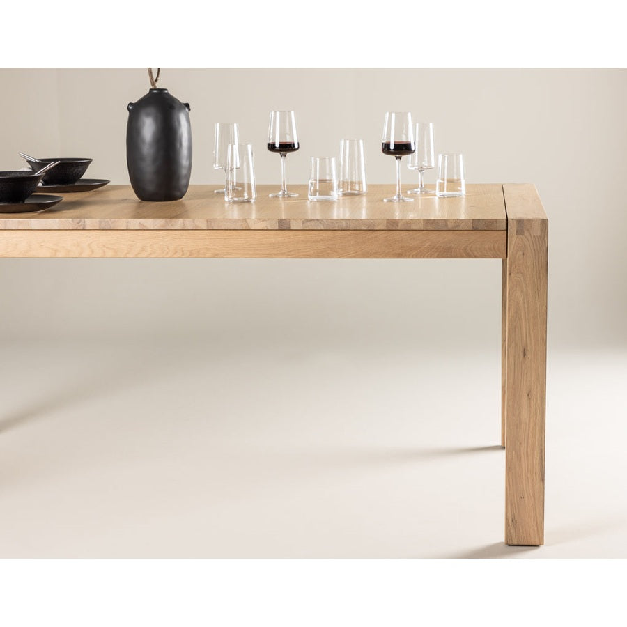 Slider spisebord inklusive 2x ileggsplate 170/210/250 Venture Design Spisebord