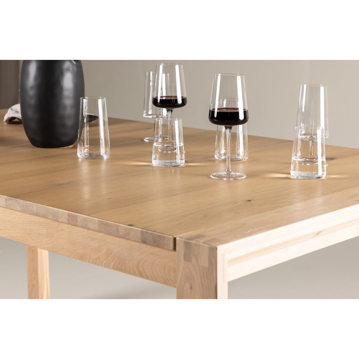 Slider spisebord inklusive 2x ileggsplate 170/210/250 Venture Design Spisebord