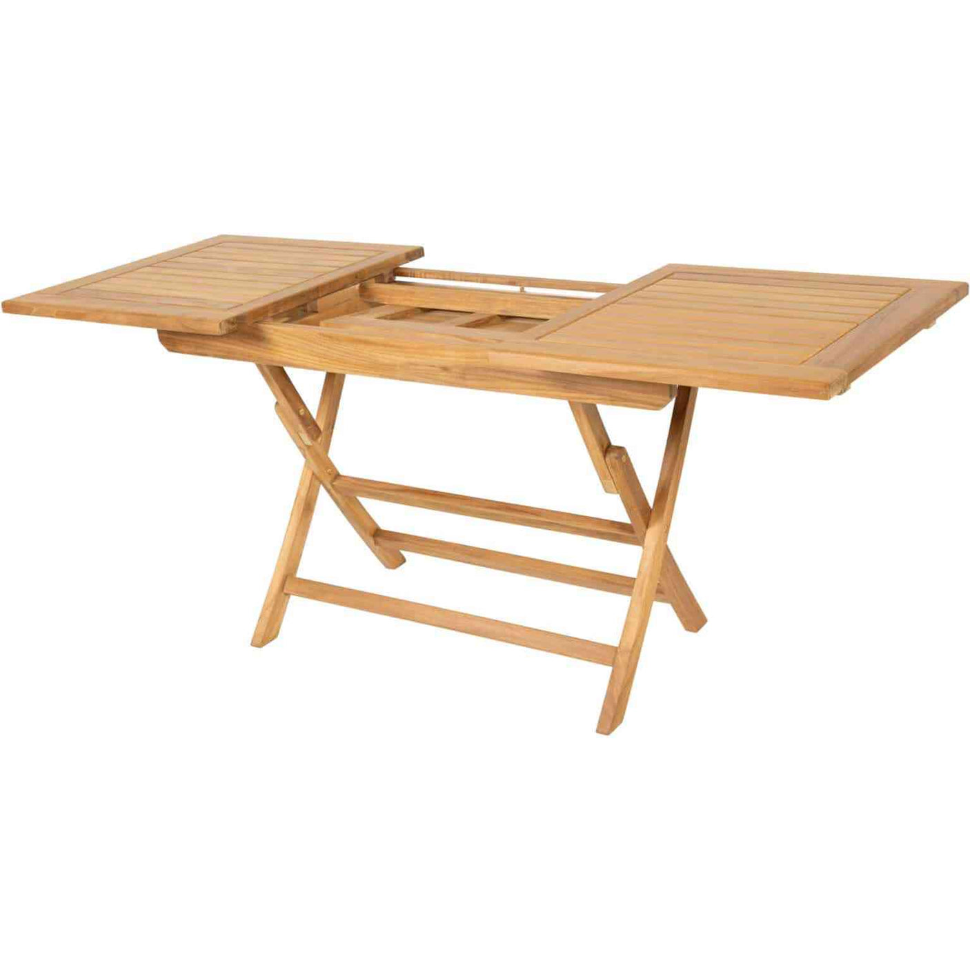 Skagen uttrekksbord/utebord teak L120 Hartman Spisebord