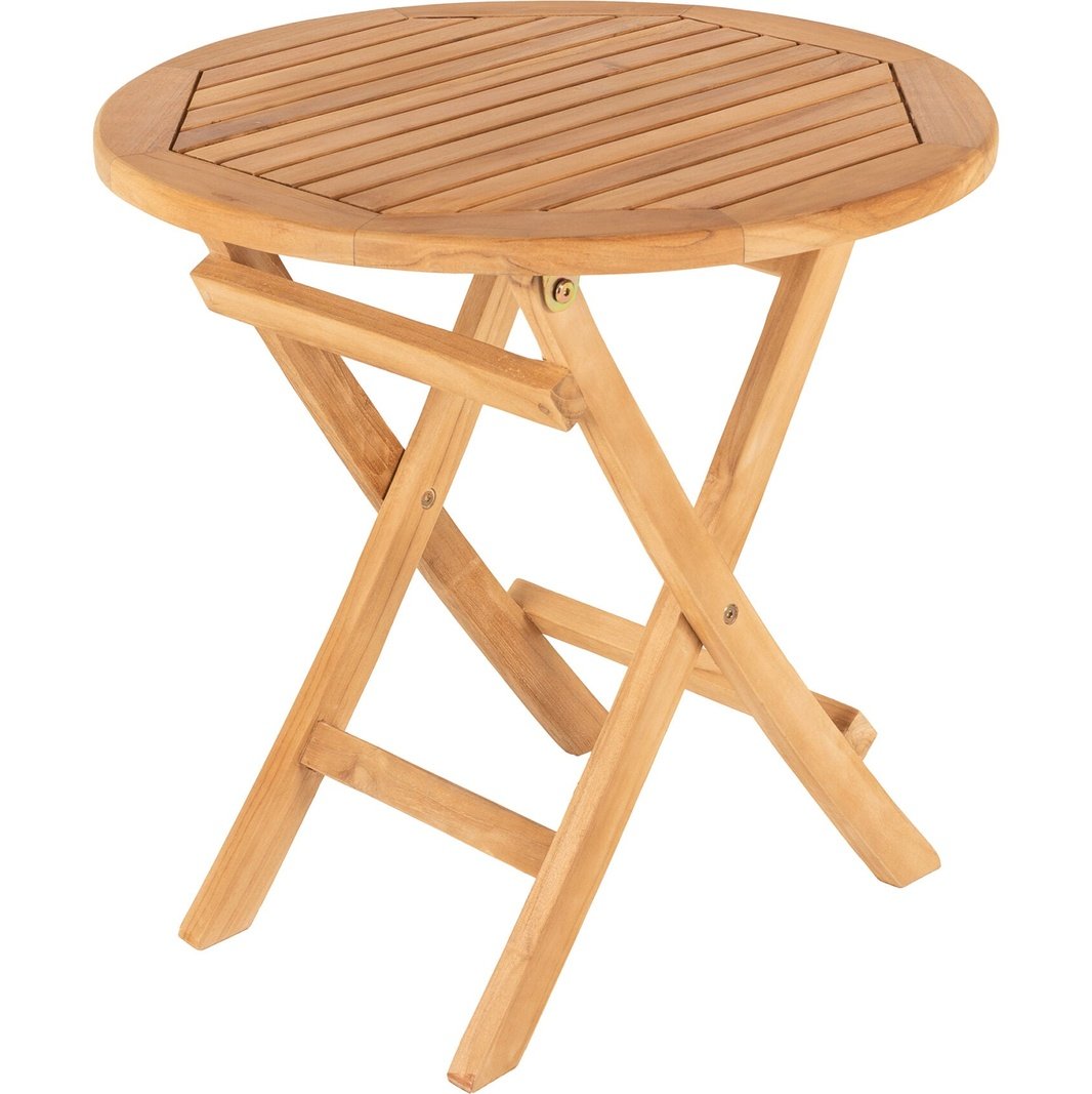 Skagen sammenleggbart kafébord Ø70 teak Hartman Sofabord