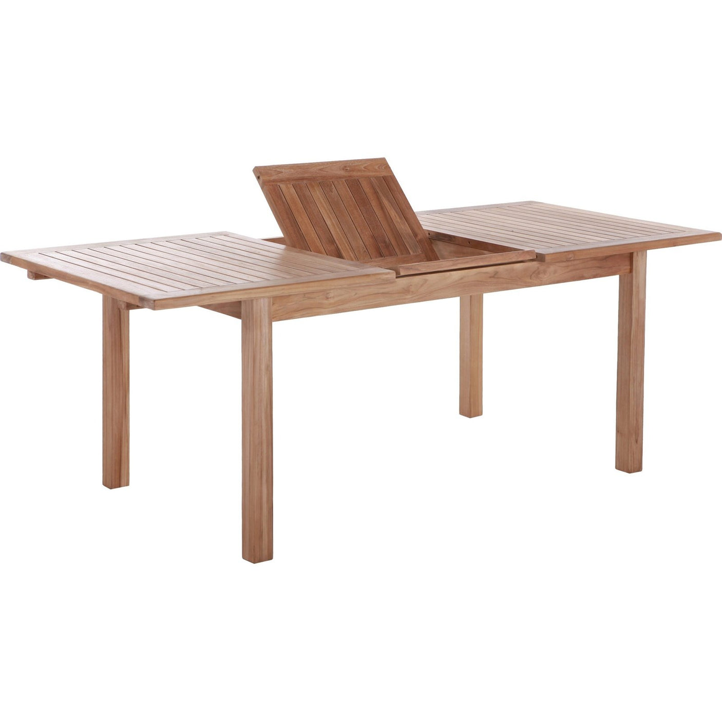 Skagen uttrekksbord/utebord teak L150 Hartman Spisebord