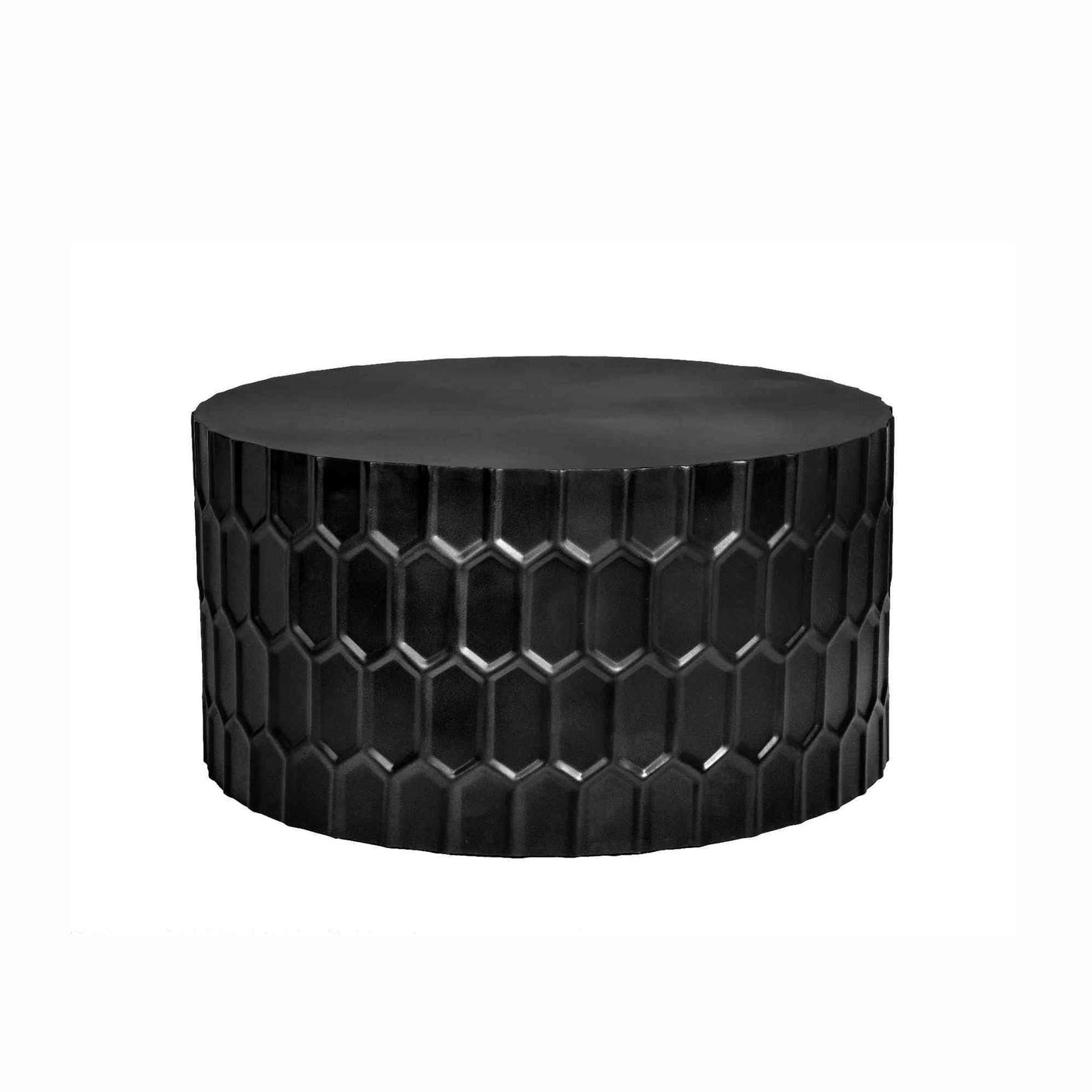 Salongbord aluminium dark bronze Ø77,5cm h39,5cm Homefactory