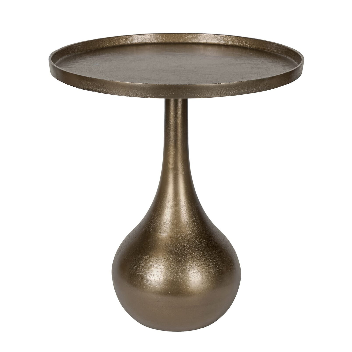 Sidebord Chelsea Ø51cm H53cm dark bronze metall Homefactory