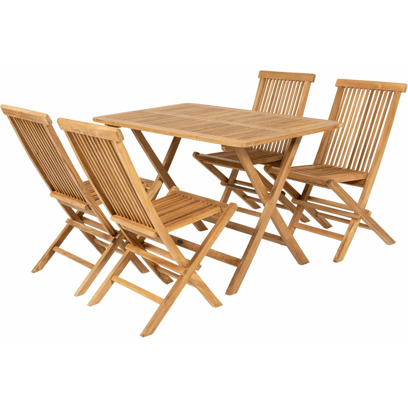 Fredrikshavn rektangulært sammenleggbart bord L120 Hartman Spisebord