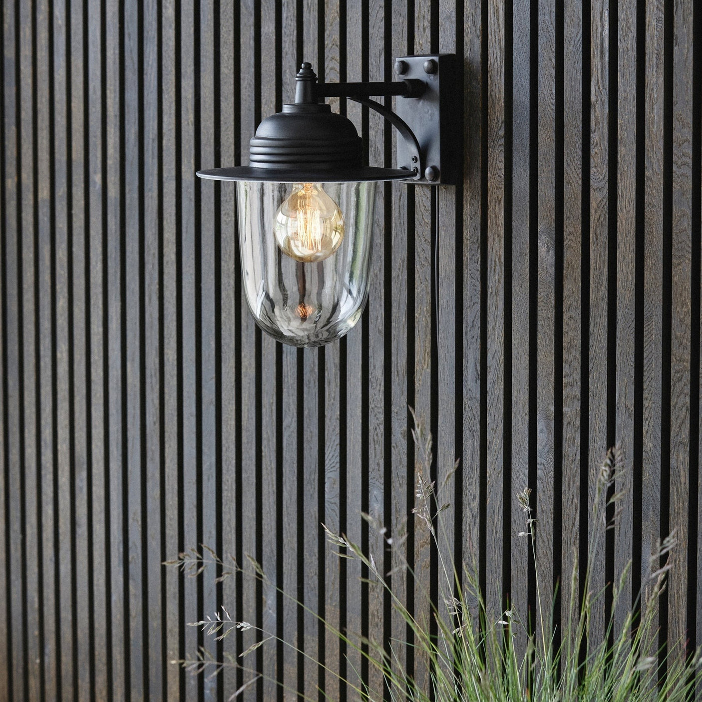 Utendørs vegglampe - h31 cm - sort Nordal LAMP OUTDO