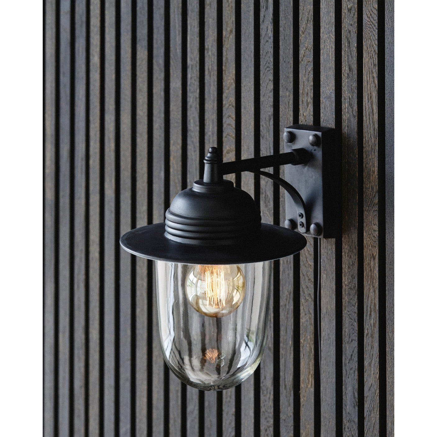 Utendørs vegglampe - h31 cm - sort Nordal LAMP OUTDO
