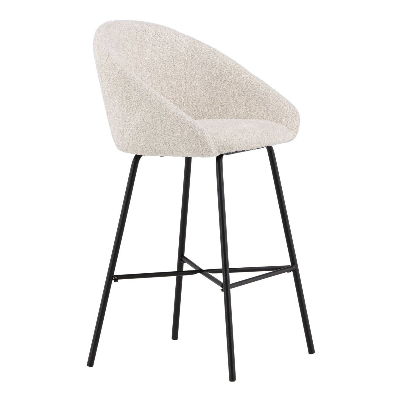 Velvet barstol hvit Venture Design Barstol