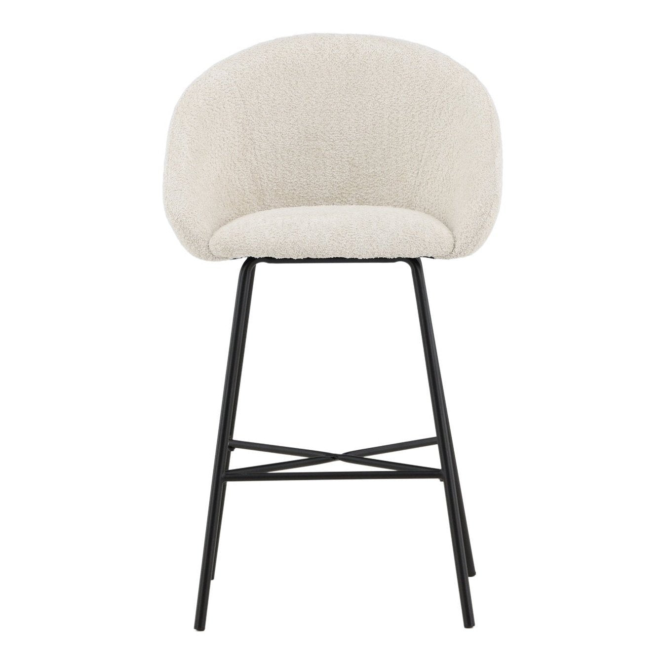 Velvet barstol hvit Venture Design Barstol