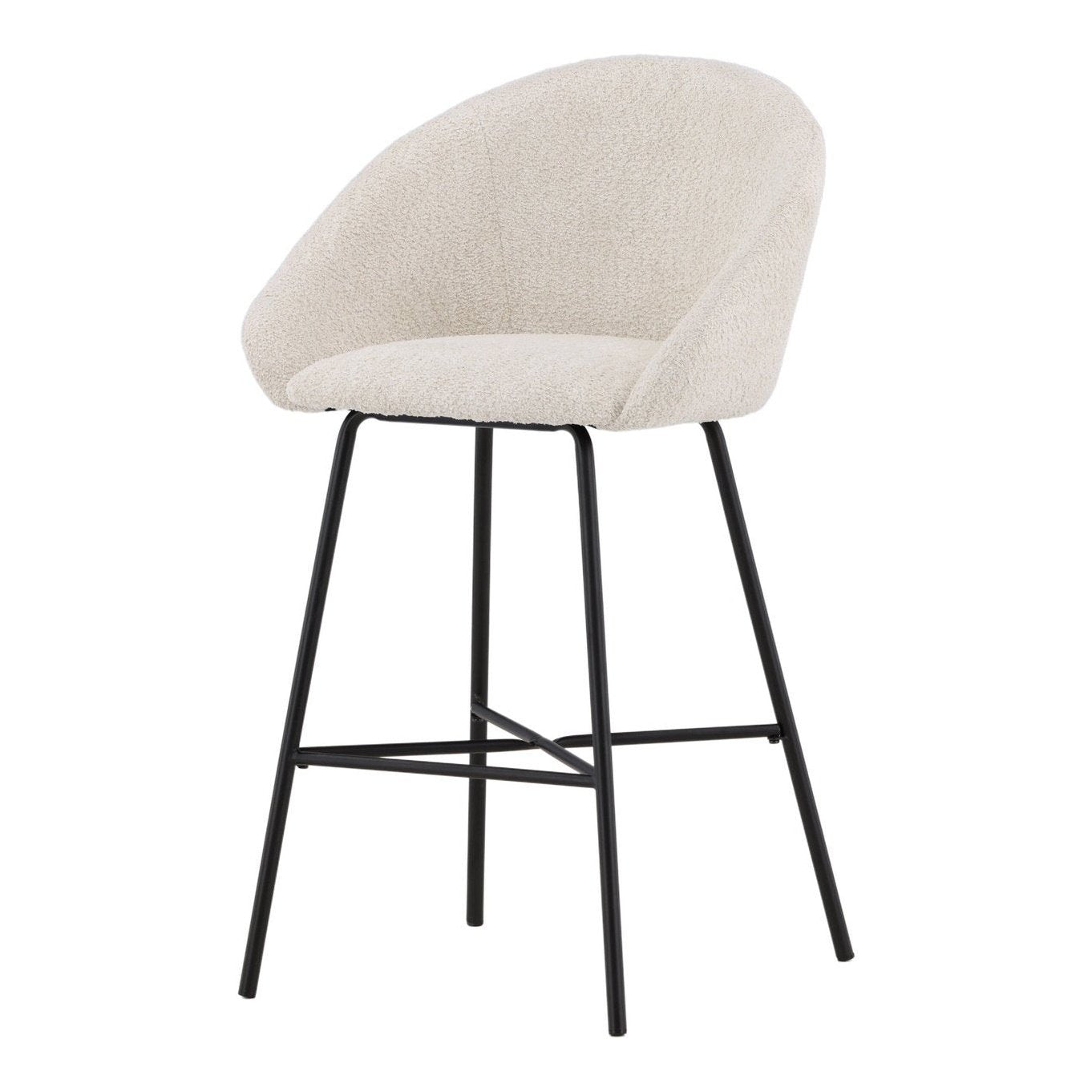 Velvet barstol hvit Venture Design Barstol