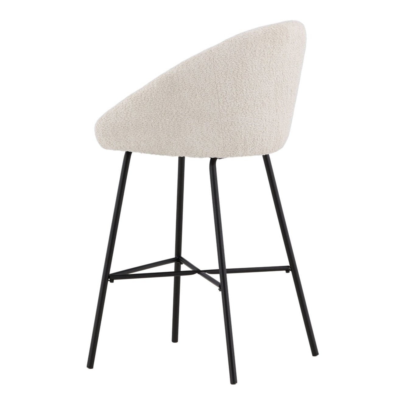 Velvet barstol hvit Venture Design Barstol