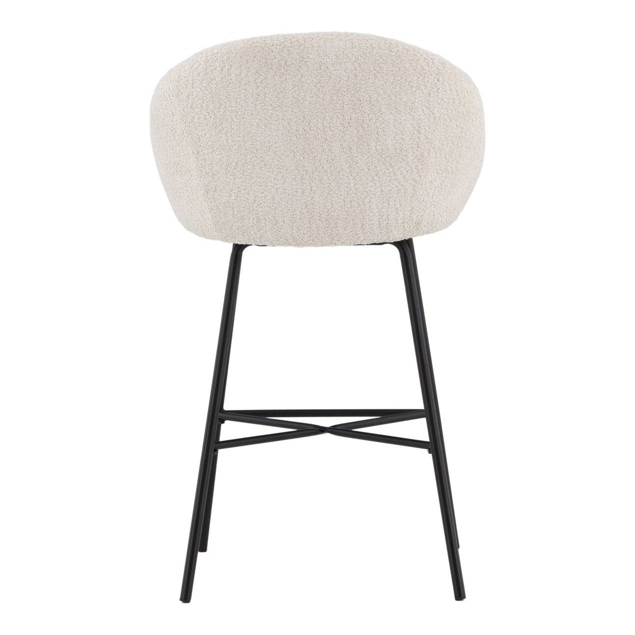 Velvet barstol hvit Venture Design Barstol