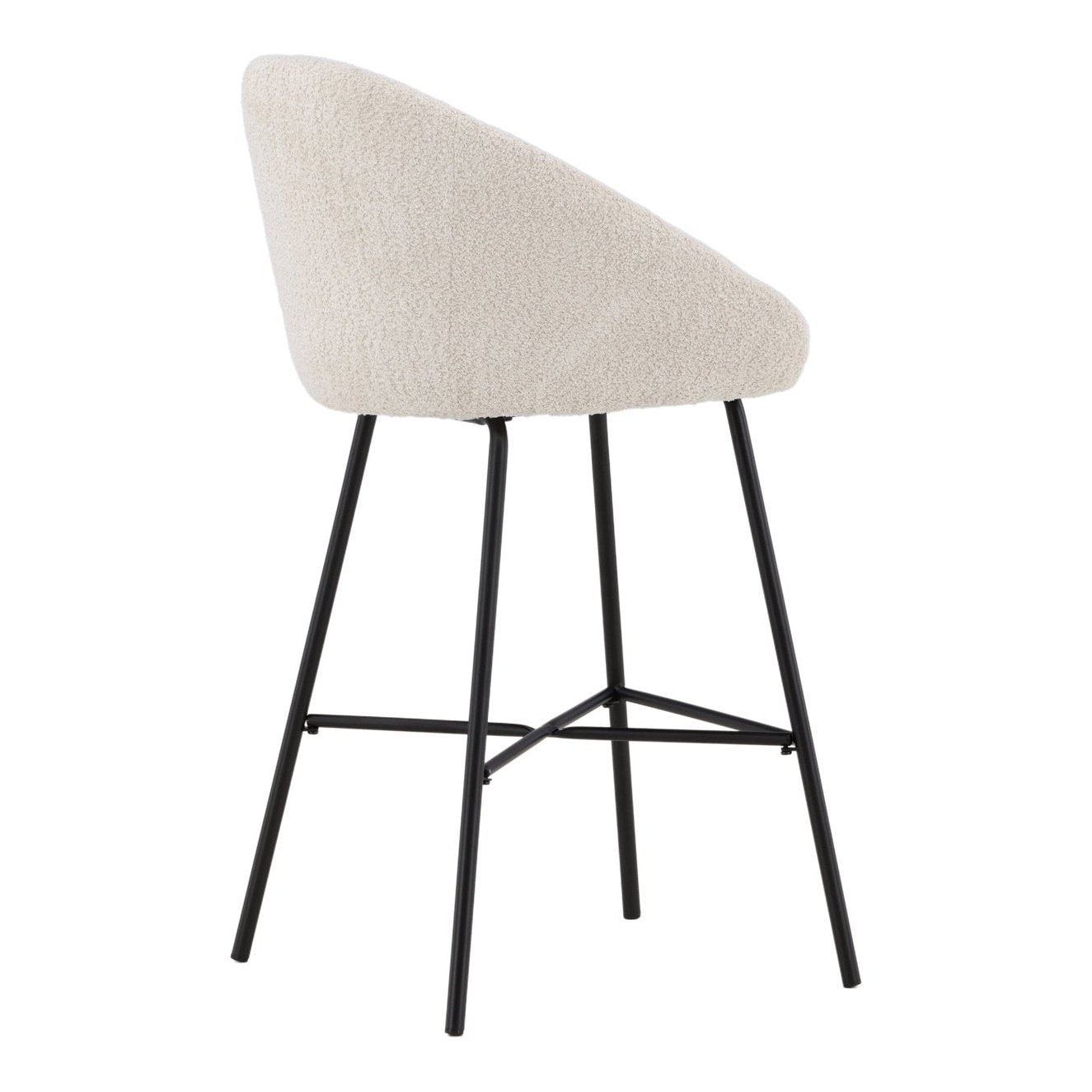 Velvet barstol hvit Venture Design Barstol