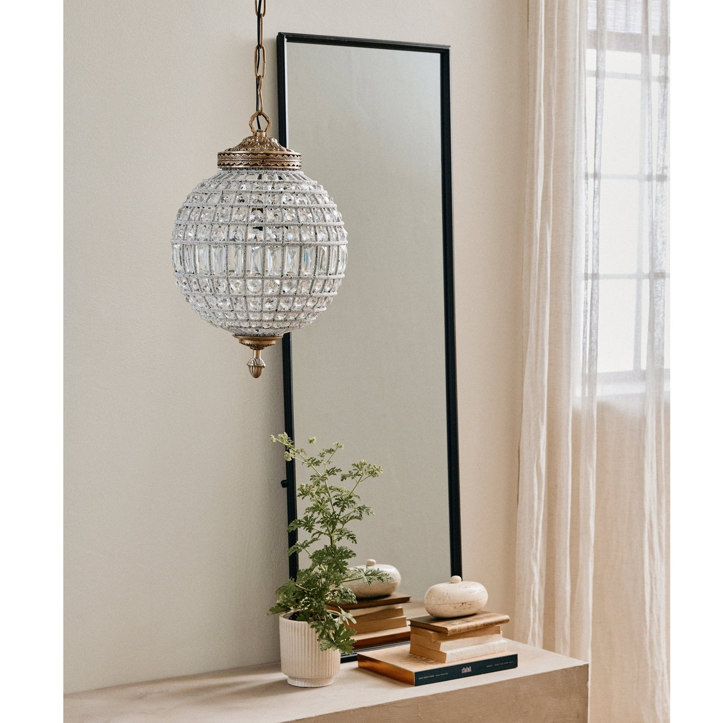 Kristalllampe - medium - ø35 cm Nordal HANG LAMPS