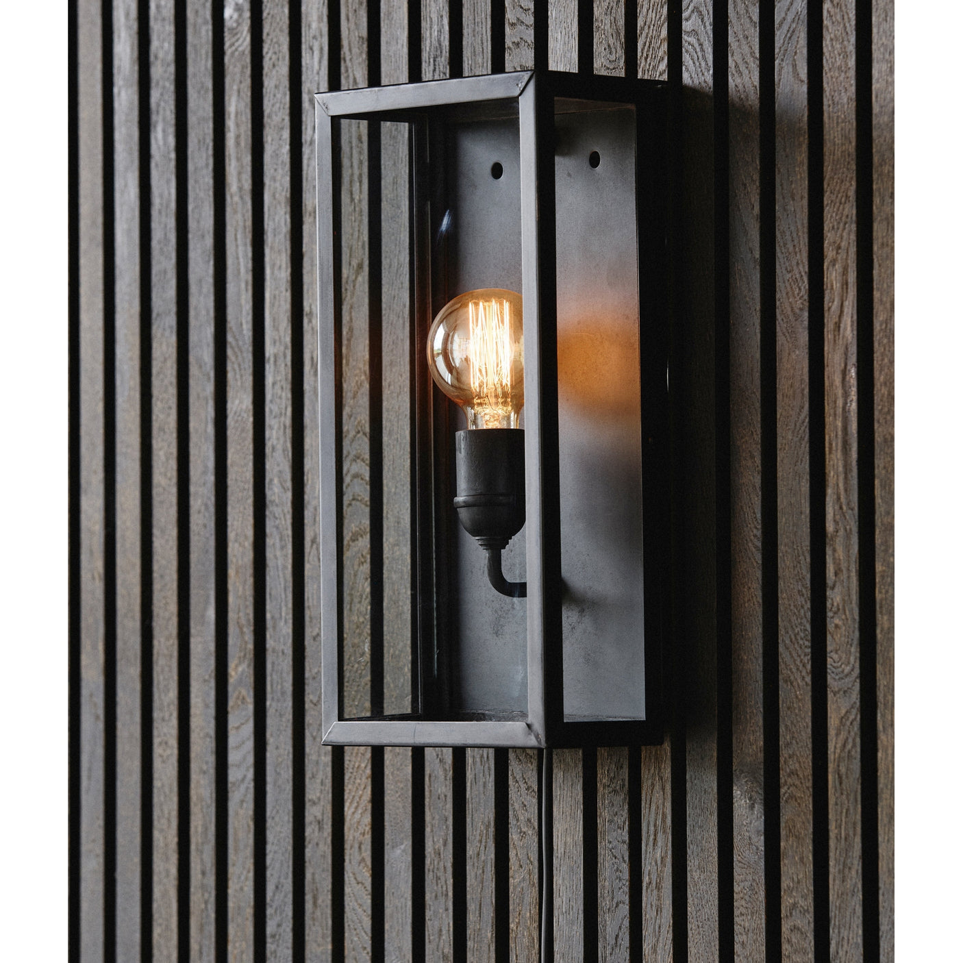 EOS-vegglampe / utendørslampe - h40 cm - sort Nordal LAMP OUTDO