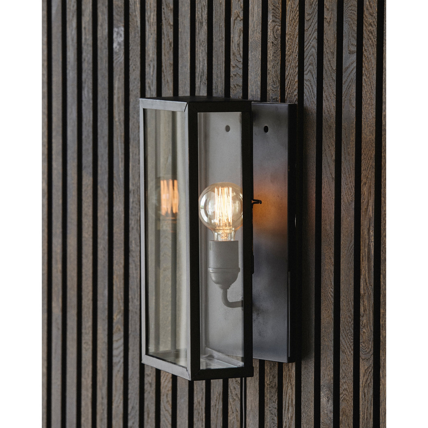 EOS-vegglampe / utendørslampe - h40 cm - sort Nordal LAMP OUTDO