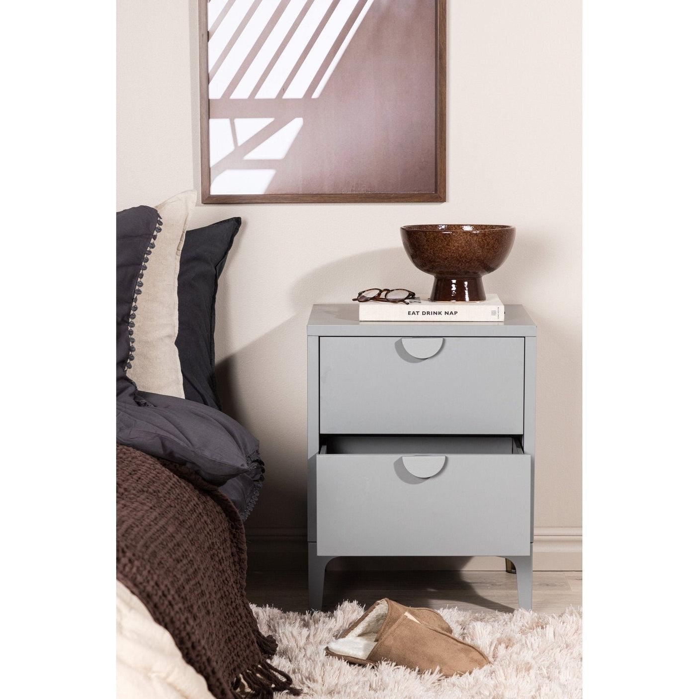 Piring 2-Skuff Venture Design nattbord