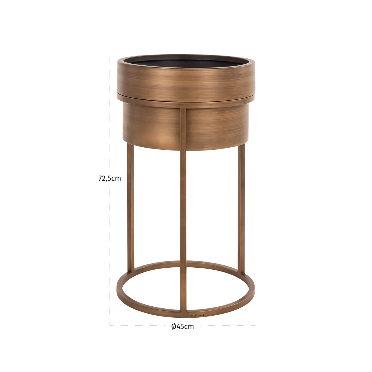 Planter Chadd børstet gull Richmond Interiors Diverse