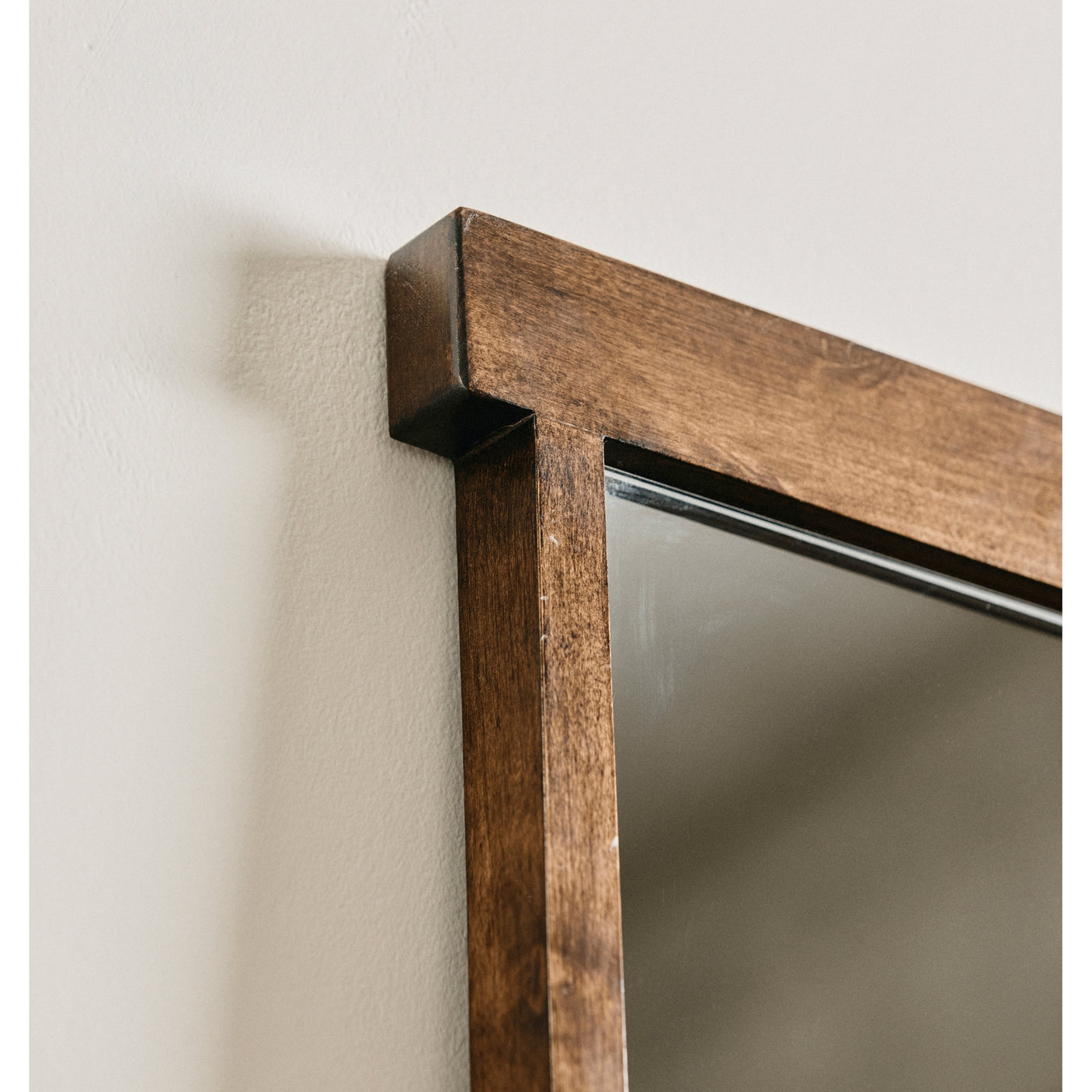 ARDEA speil med treramme - 80x52 cm - natur Nordal MIRRORS