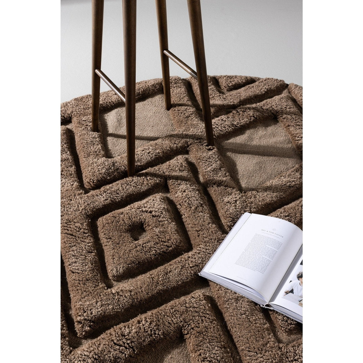 Dahlia teppe 200x200 Venture Design Teppe