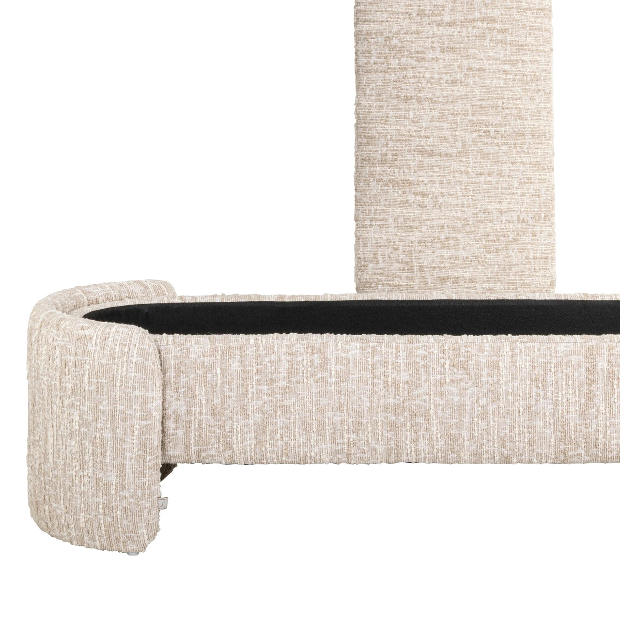 Benk Cupid beige angora med oppbevaring Richmond Interiors Benk