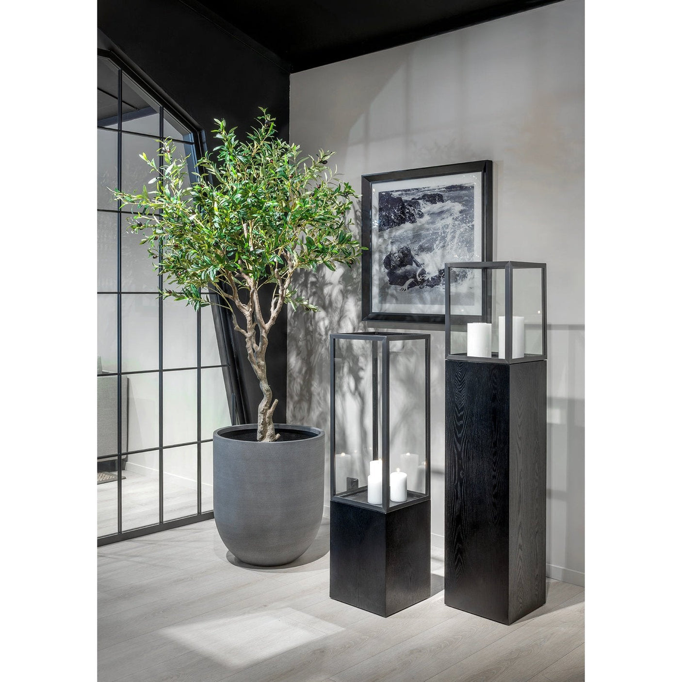 Lanterne Hudson Homefactory Lanterne og lysglass