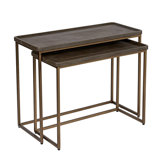 Settbord Sett av 2 stk Homefactory Sidebord