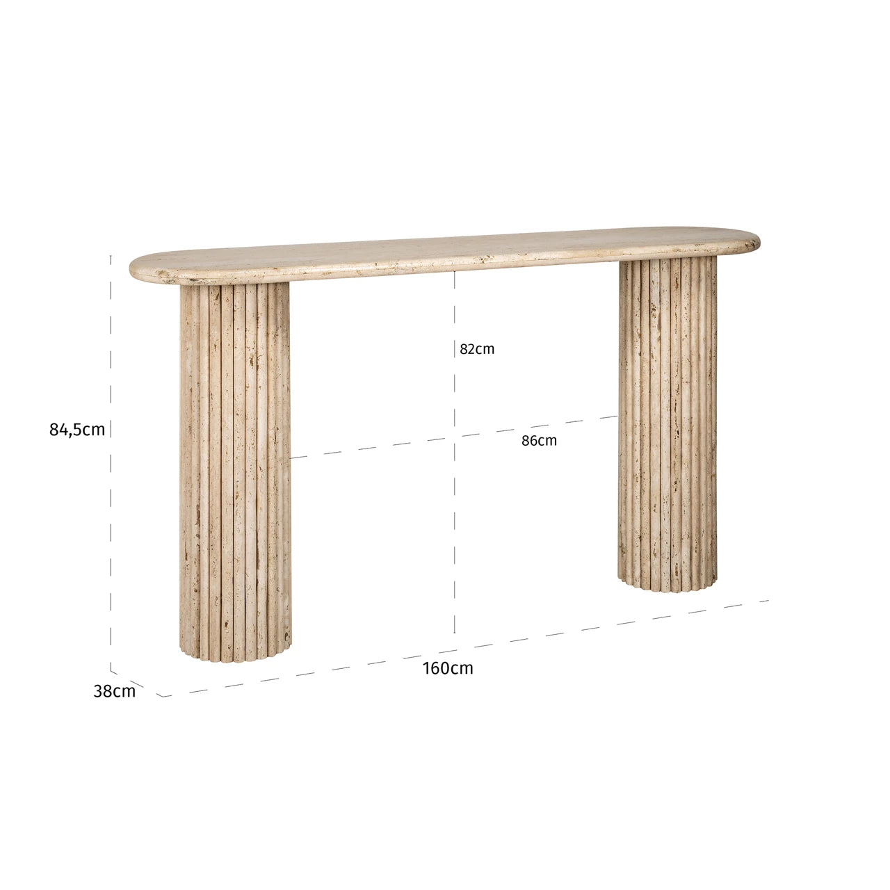 Console La Cantera beige Richmond Interiors Konsollbord