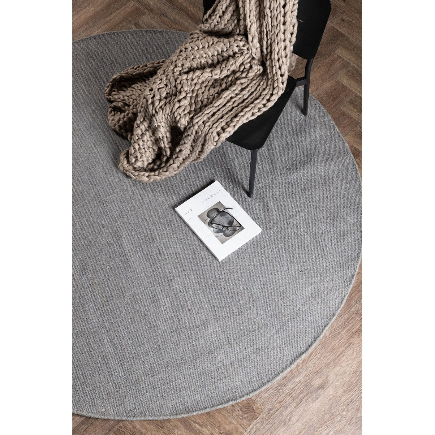 Jaipur ullteppe Ø200 Venture Design Teppe