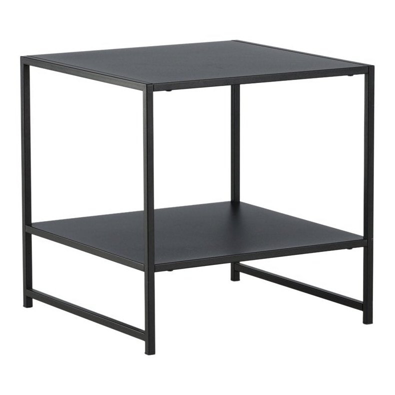 Staal sidebord med hylle Venture Design Sidebord