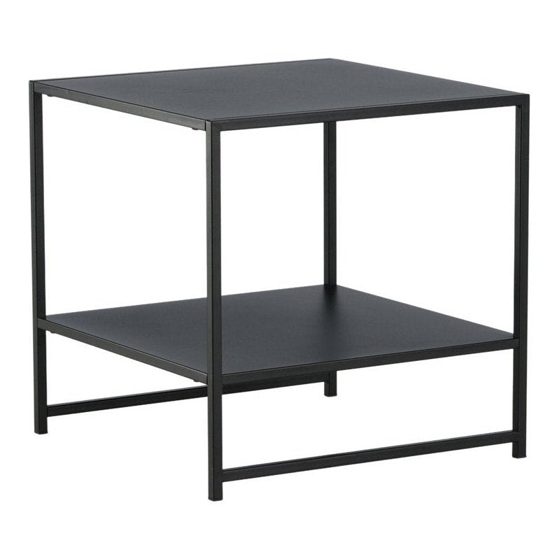 Staal sidebord med hylle Venture Design Sidebord