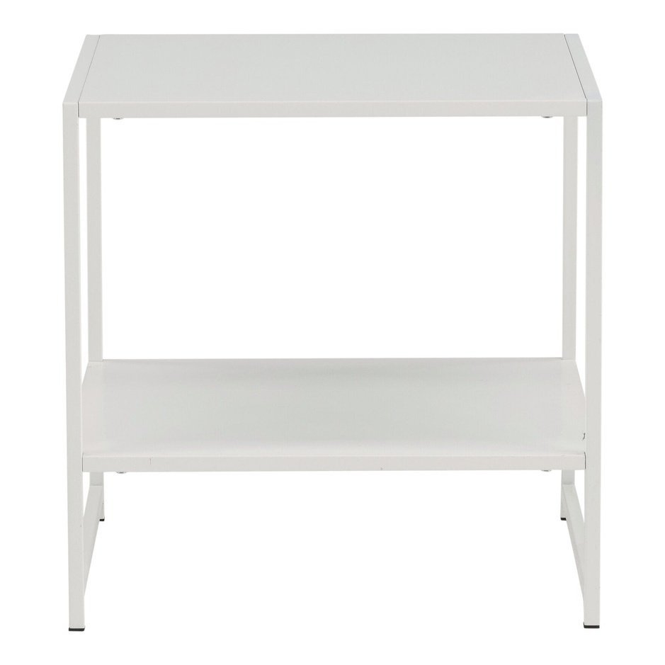 Staal sidebord med hylle Venture Design Sidebord