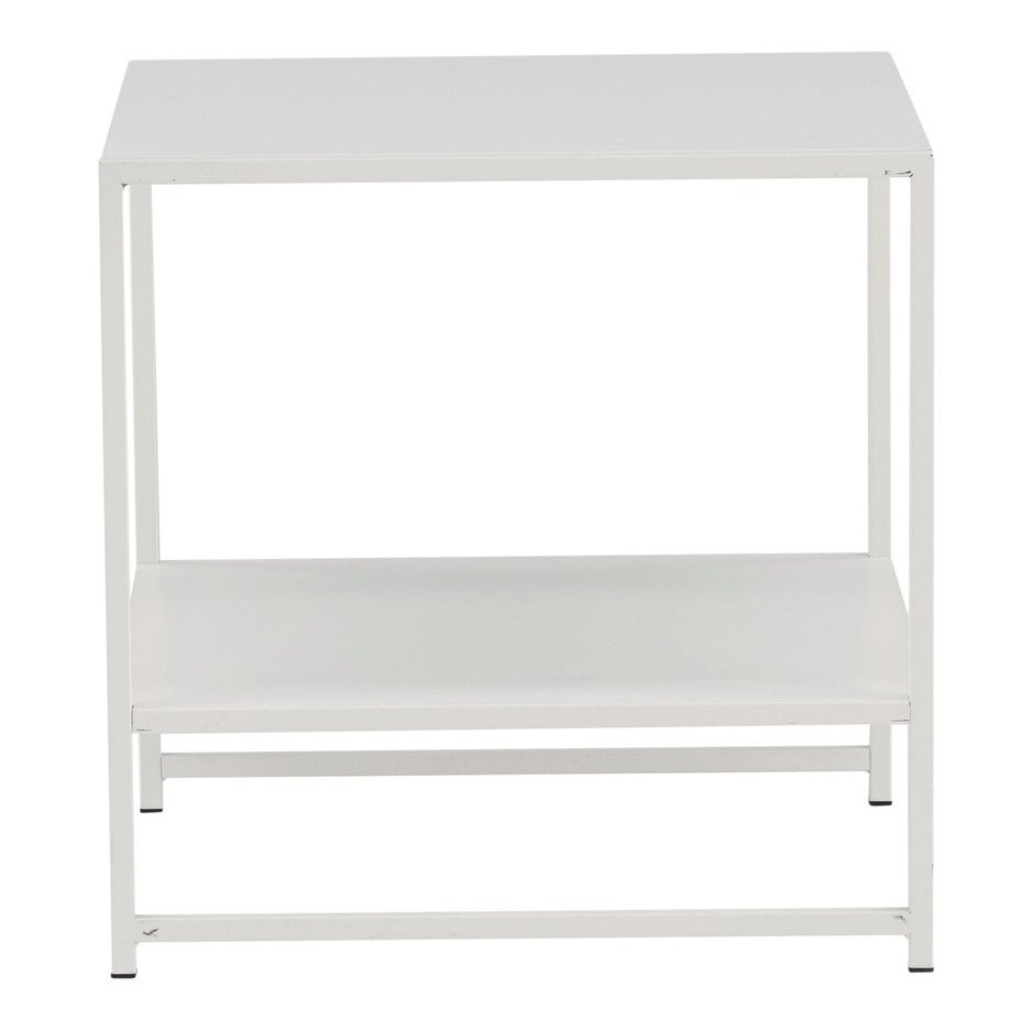 Staal sidebord med hylle Venture Design Sidebord