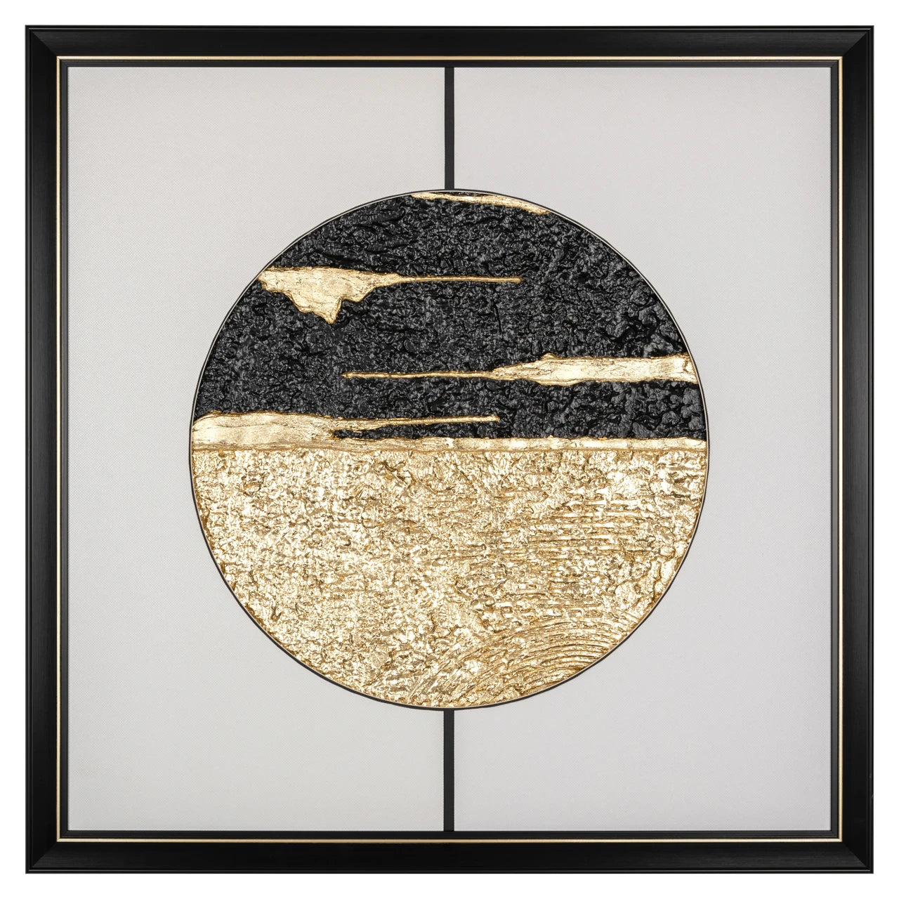 Veggkunst Moon svart/gull Richmond Interiors Bilde