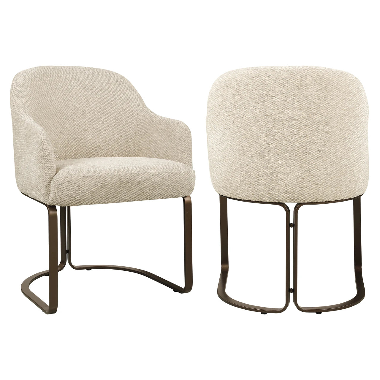 Spisestol Hadley natural boldvev flammehemmende Richmond Interiors Spisestol
