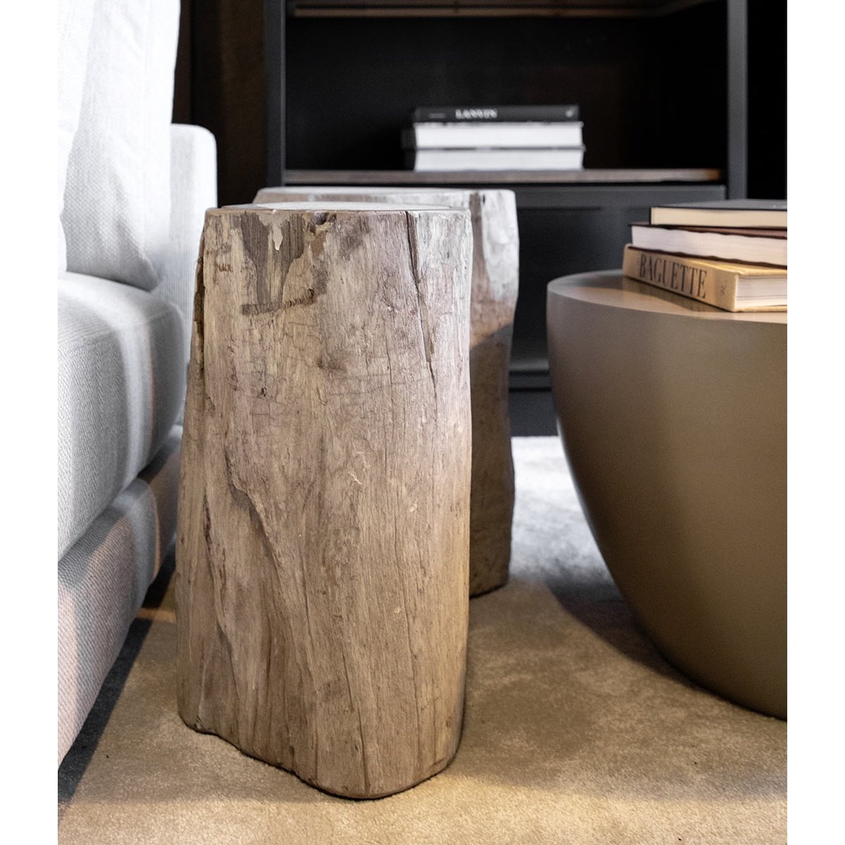 COLORADO LOG Sidebord Nature Artwood Sidebord