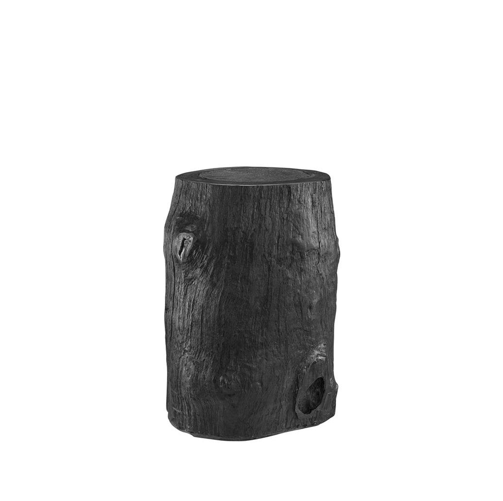 COLORADO LOG Sidebord Black Artwood Sidebord