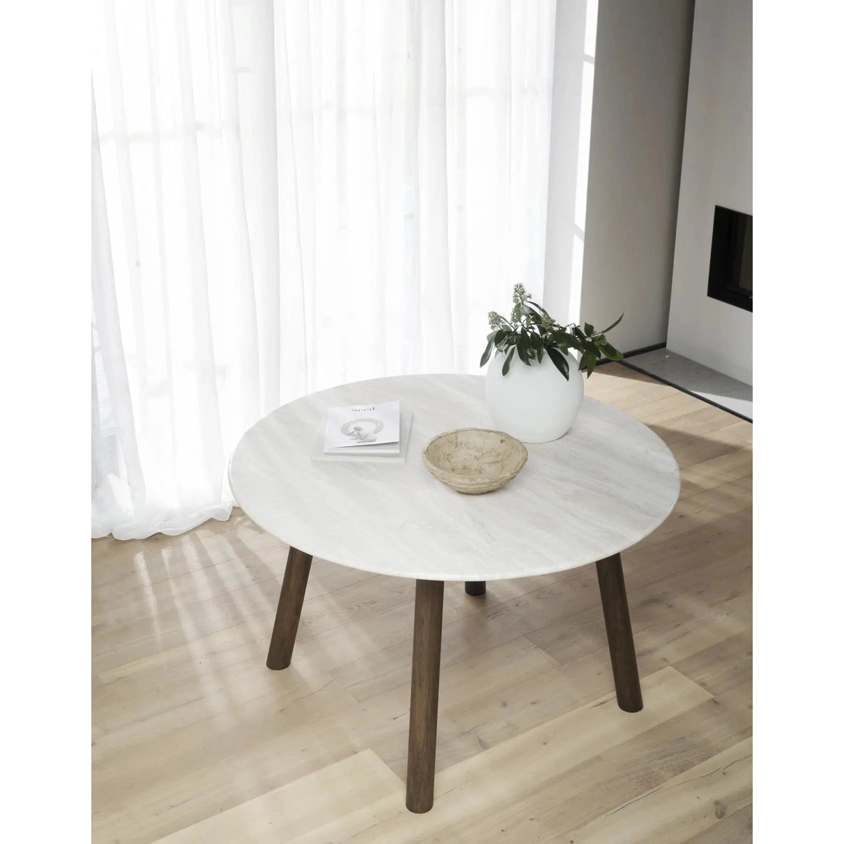 Taransay spisebord Ø125 Rowico Spisebord