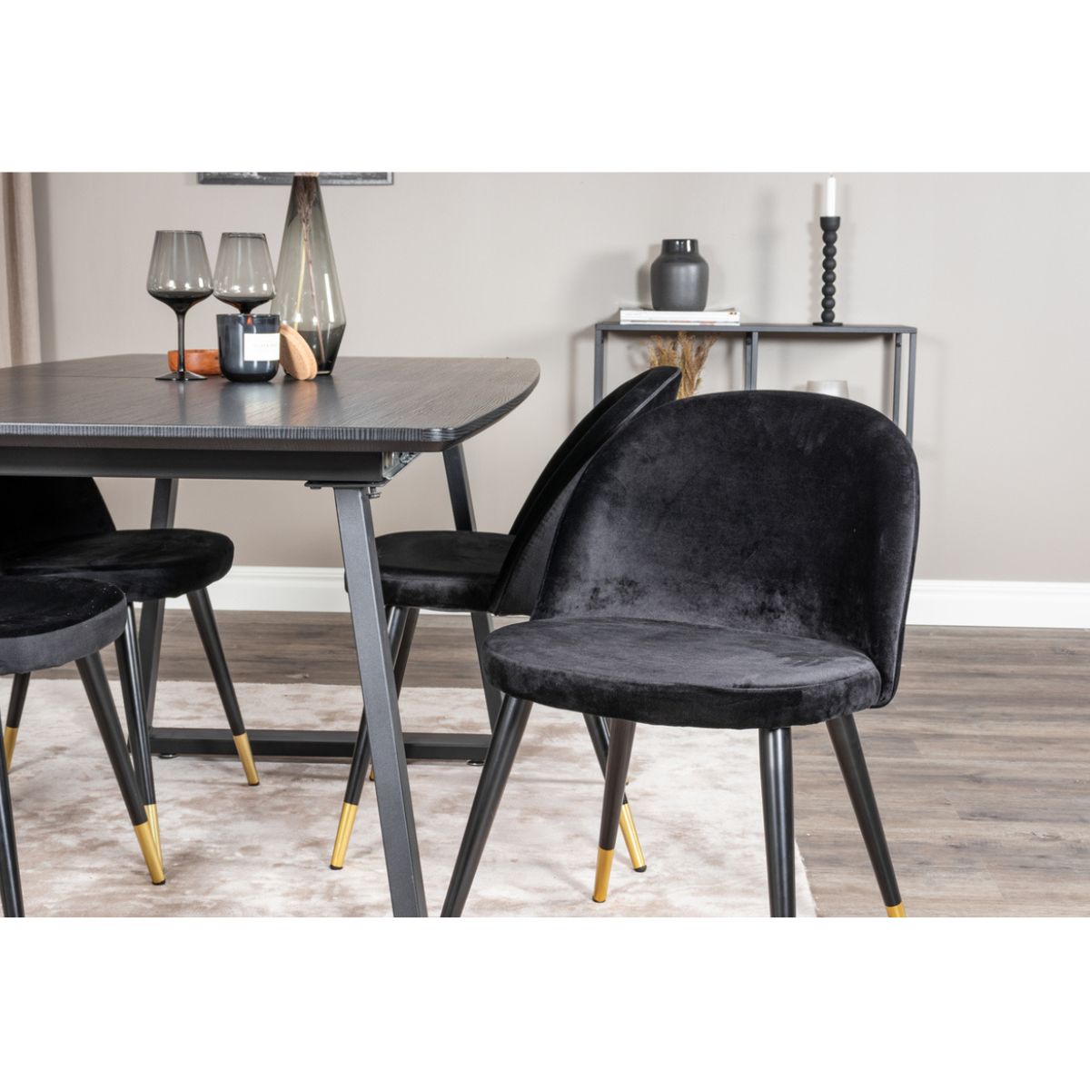 Velvet Dining Chair Venture Design Spisestol