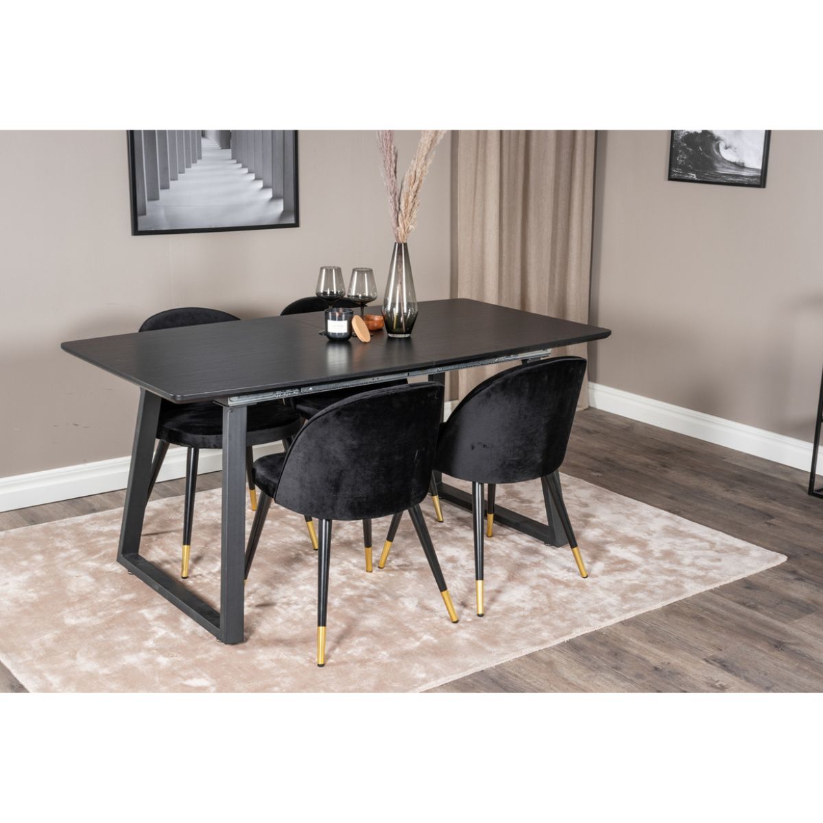Velvet Dining Chair Venture Design Spisestol