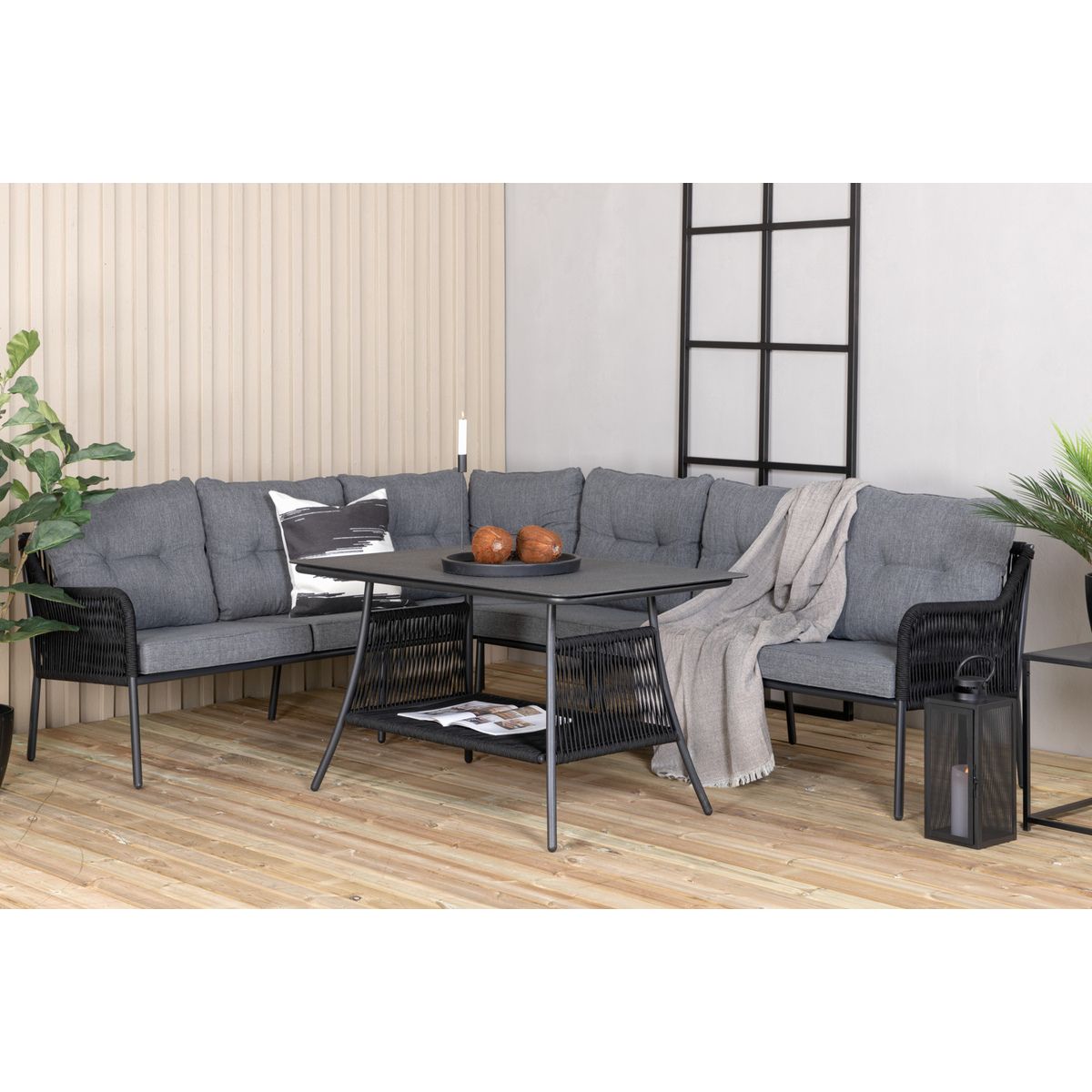 Berlin Corner Sofa Set Venture Design Loungegruppe