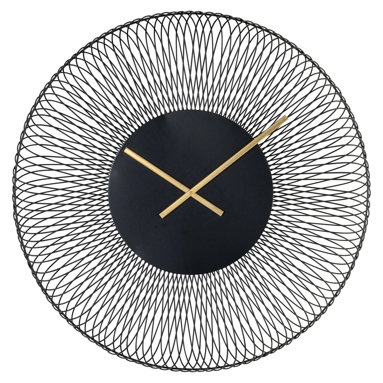 Klokke Blunt svart Richmond Interiors Veggur