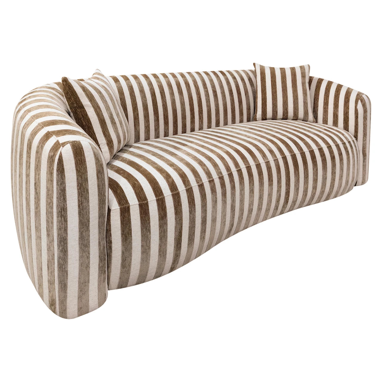 Sofa Luxandra stripes sand Richmond Interiors Sofa