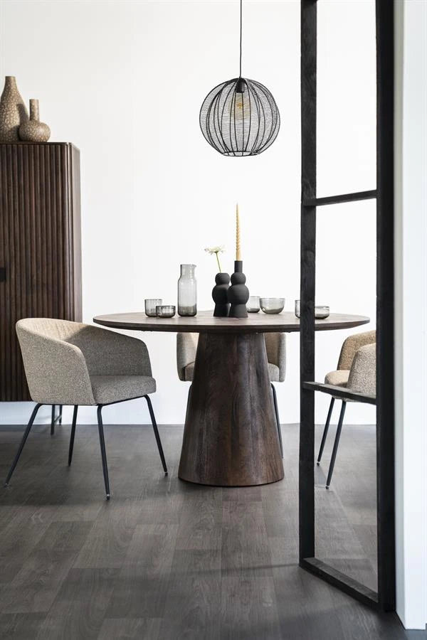 Spisebord Aron rundt 130x76 Eleonora Spisebord
