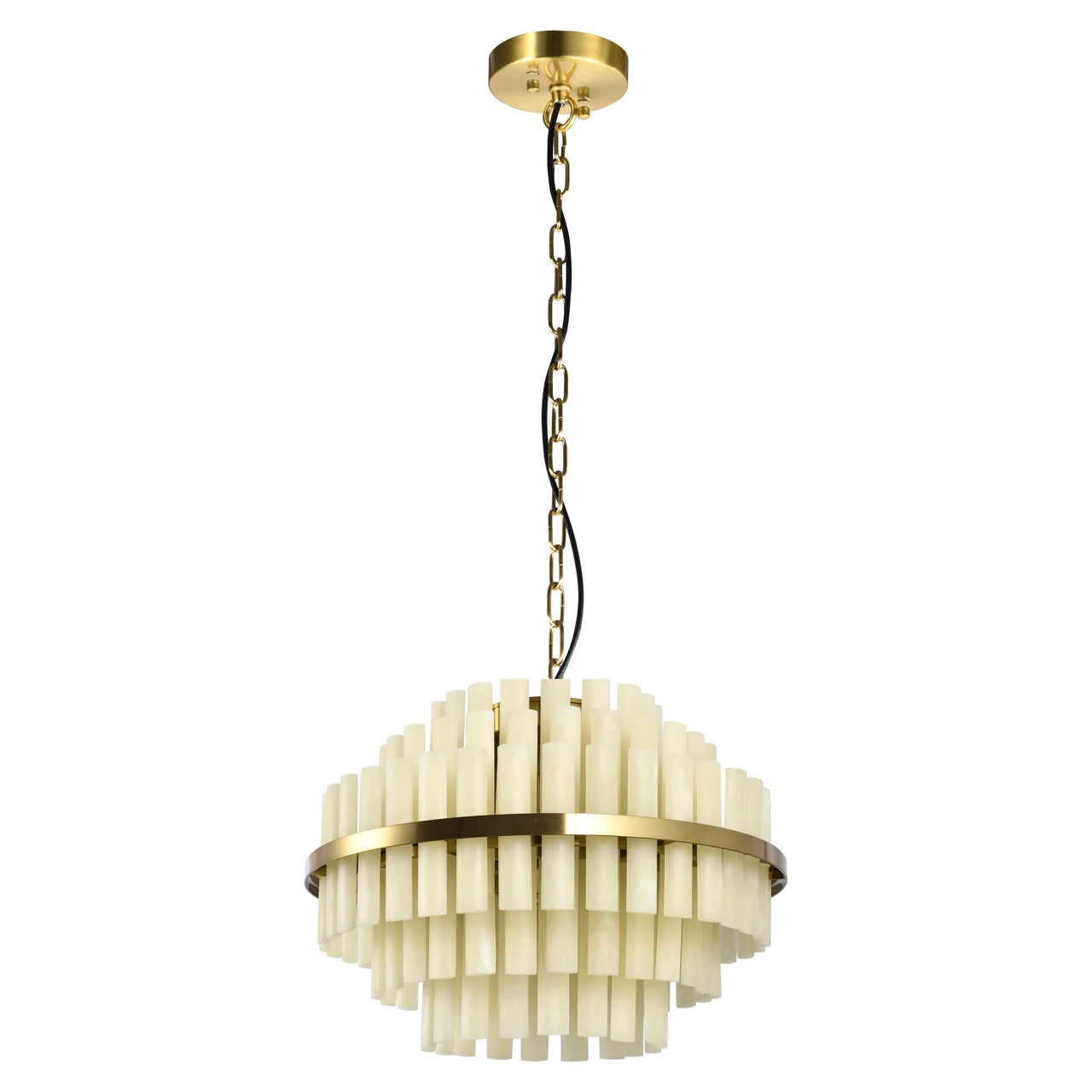 Chandelier Zerine hvit Richmond Interiors Taklampe