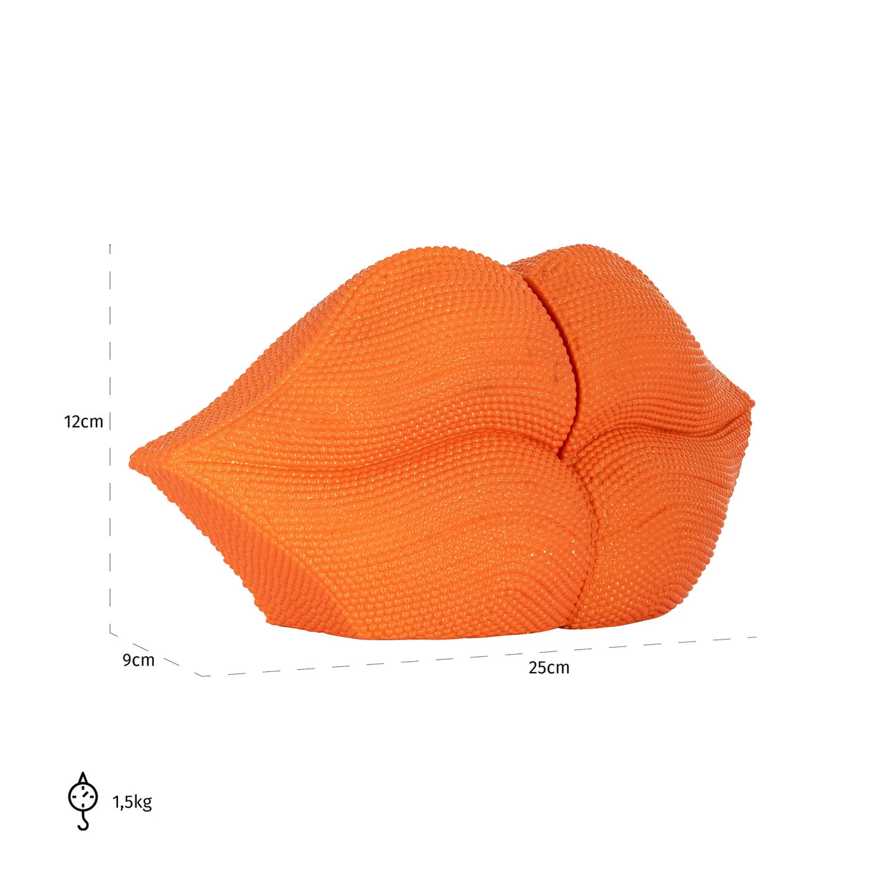 Bokstativ Lips orange Richmond Interiors Hylle