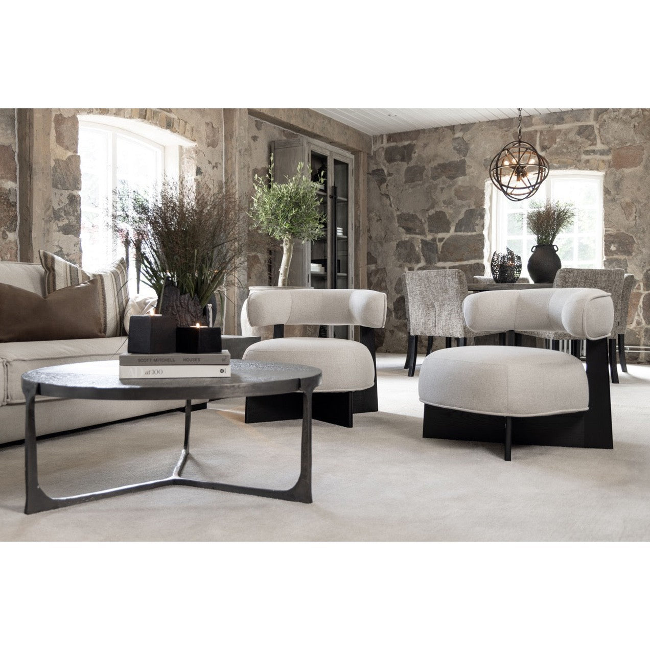 PORTO Artwood Lenestol