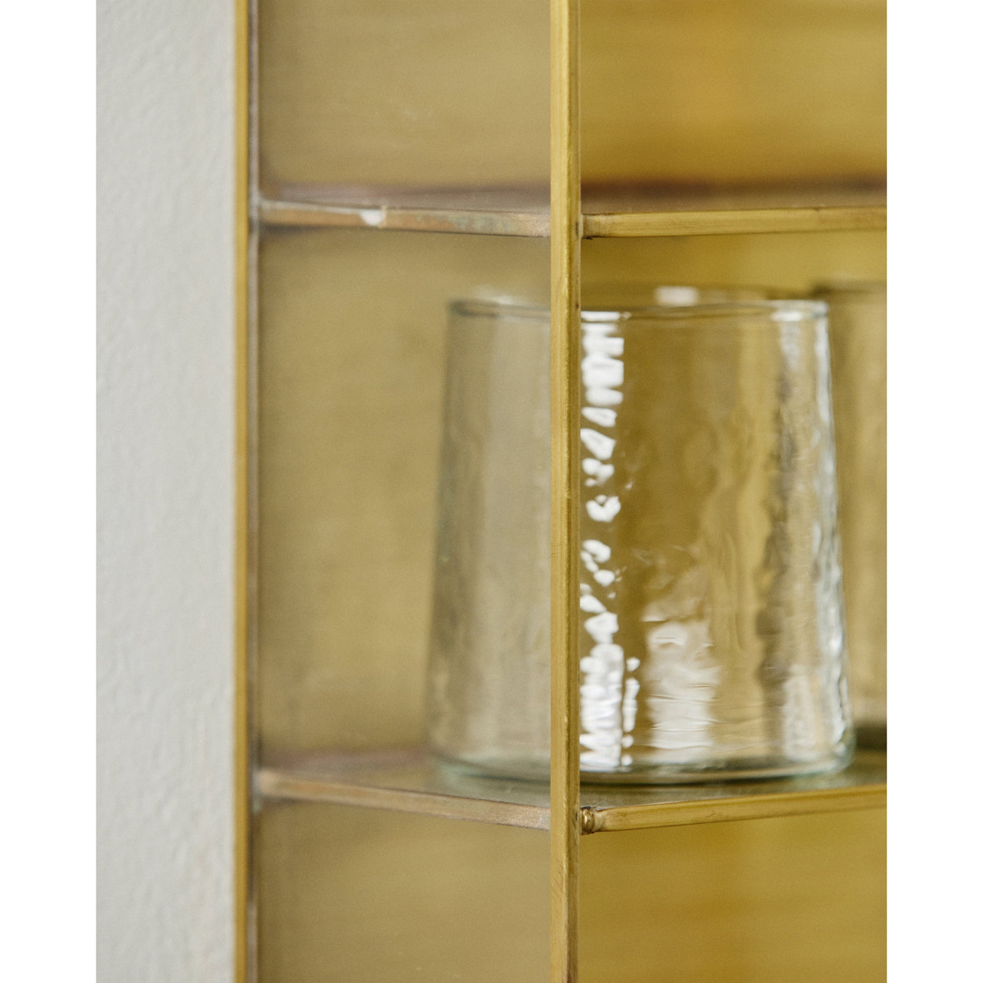 ADA murskap i jern, S, 40x20 - gull finish Nordal WALL/ DISP