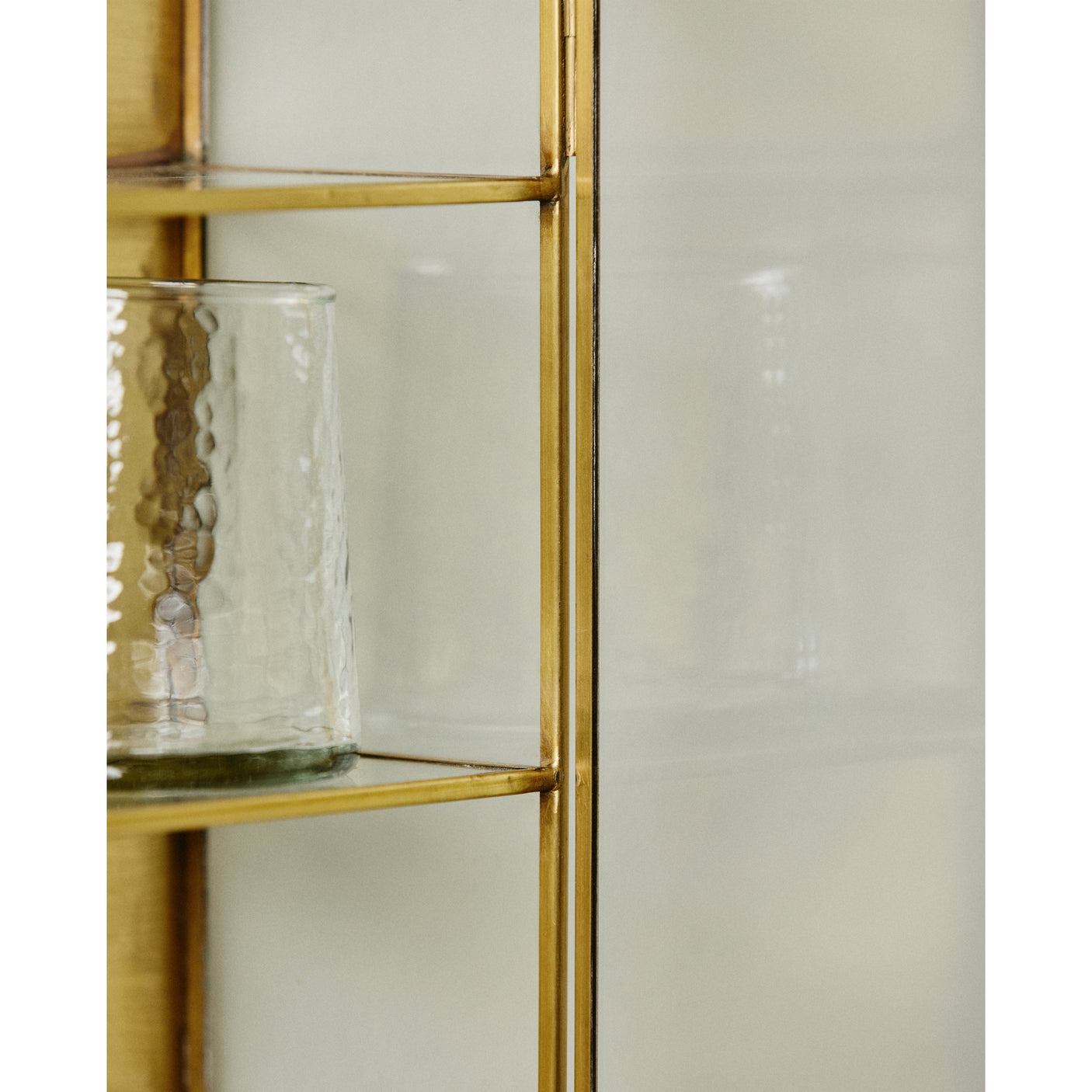 ADA murskap i jern, M, 50x35 - gull finish Nordal WALL/ DISP