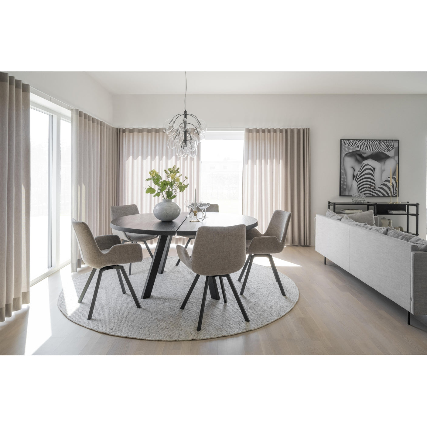 Fred spisebord 160 Rowico Spisebord